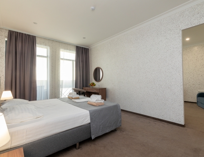 Люкс 2-местный 2-комнатный корпус 1 - Дом отдыха «Нарт» Гагра