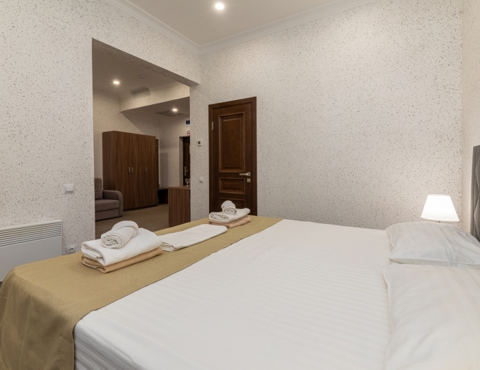 Полулюкс 2-местный 1-комнатный, вид на горы, корпус 1 - Дом отдыха «Нарт» Гагра