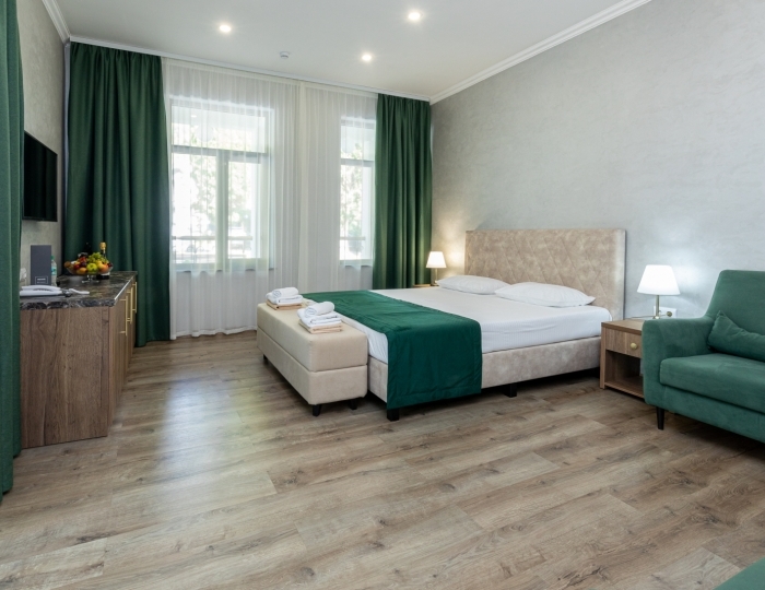 Полулюкс 2-местный 1-комнатный, корпус 2,3 - Дом отдыха «Нарт» Гагра