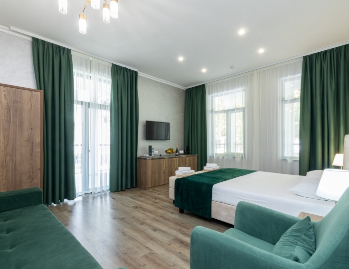 Полулюкс 2-местный 1-комнатный, корпус 2,3 - Дом отдыха «Нарт» Гагра