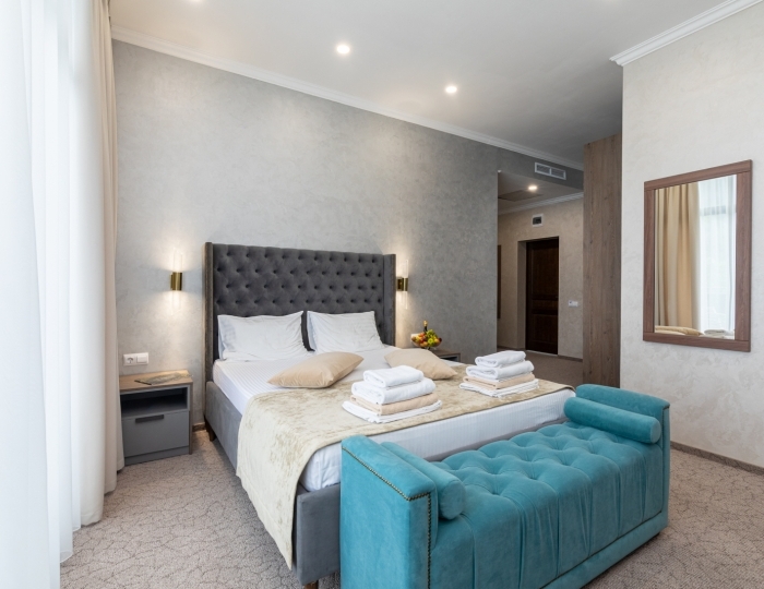 Полулюкс 2-местный 1-комнатный Полулюкс корпус 5 - Дом отдыха «Нарт» Гагра