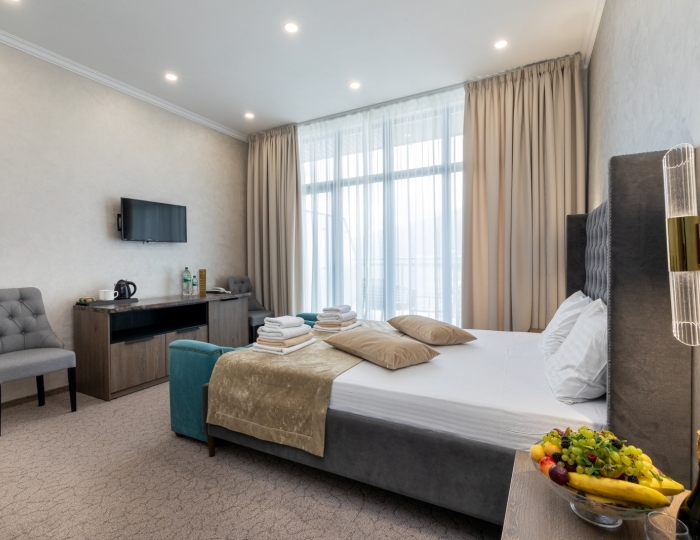 Полулюкс 2-местный 1-комнатный Полулюкс корпус 5 - Дом отдыха «Нарт» Гагра