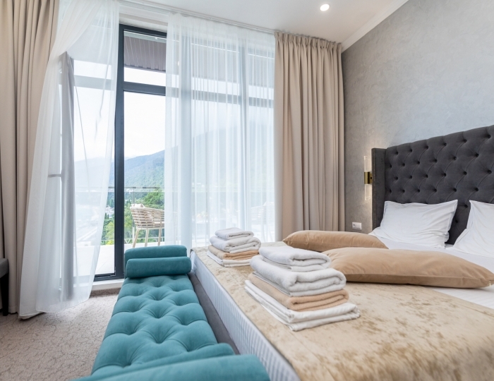 Полулюкс 2-местный 1-комнатный Полулюкс корпус 5 - Дом отдыха «Нарт» Гагра