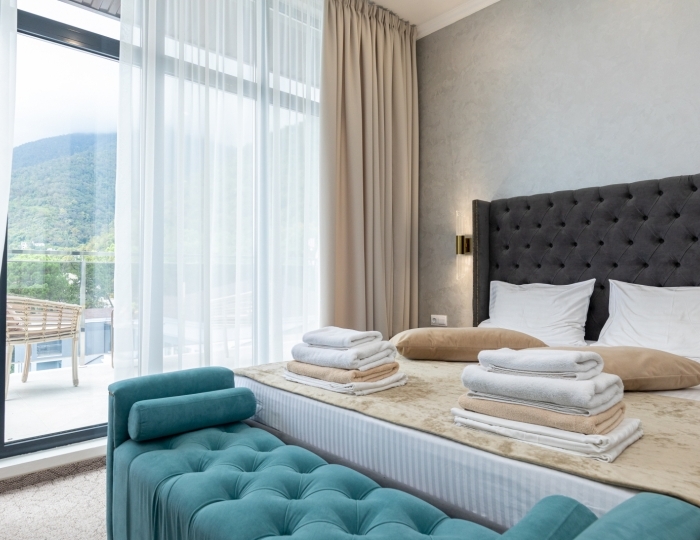 Полулюкс 2-местный 1-комнатный Полулюкс корпус 5 - Дом отдыха «Нарт» Гагра