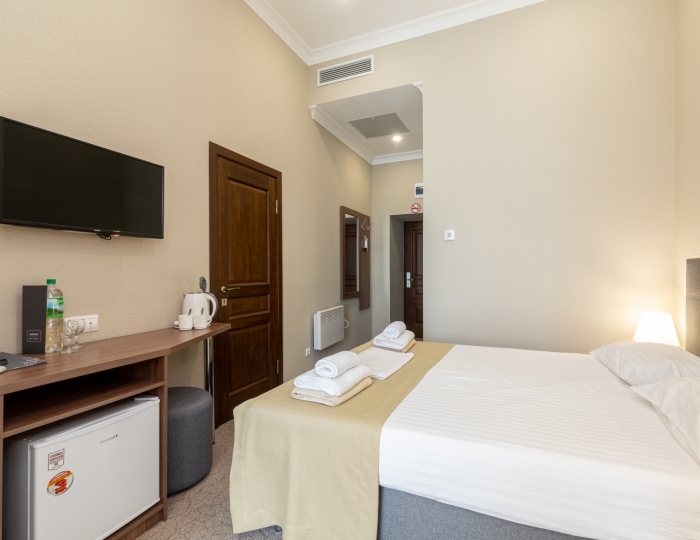 Стандарт 2-местный 1-комнатный (1 этаж), море корпус 1, без балкона - Дом отдыха «Нарт» Гагра