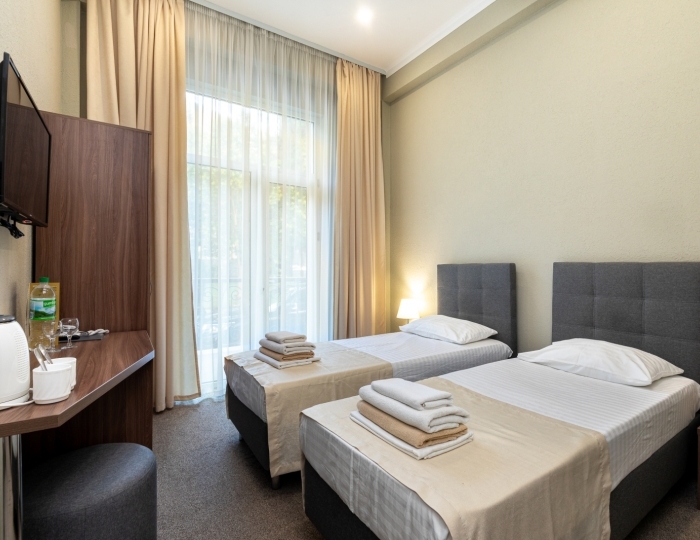 Стандарт 2-местный вид на горы/боковой, корпус 1 - Дом отдыха «Нарт» Гагра