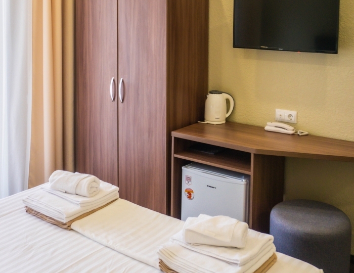 Стандарт 2-местный 1-комнатный вид на море, корпус 1 - Дом отдыха «Нарт» Гагра