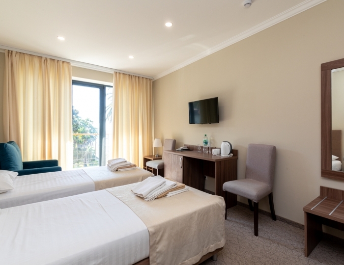 Стандарт 2-местный 1-комнатный, корпус 5, без доп места - Дом отдыха «Нарт» Гагра