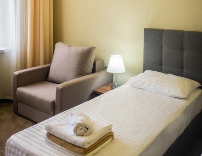 Стандарт 3-местный 1-комнатный без балкона, корпус 1 - Дом отдыха «Нарт» Гагра