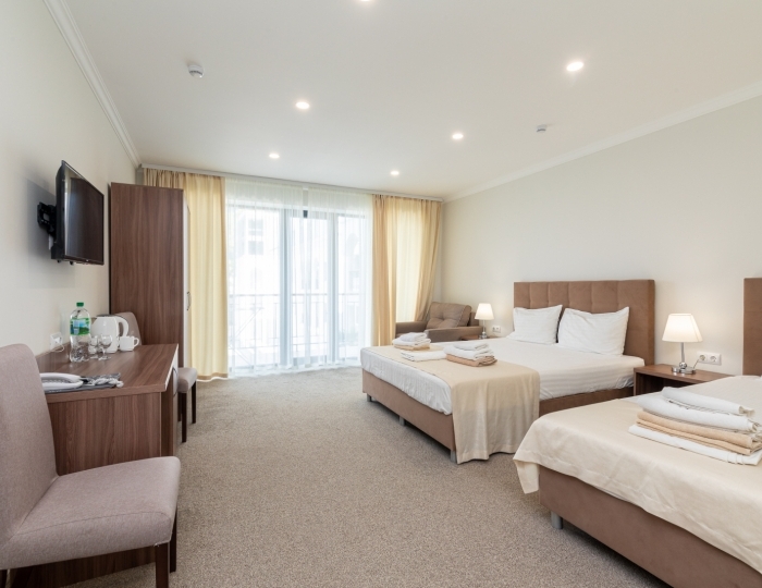 Стандарт 3-местный 1-комнатный, корпус 5 - Дом отдыха «Нарт» Гагра