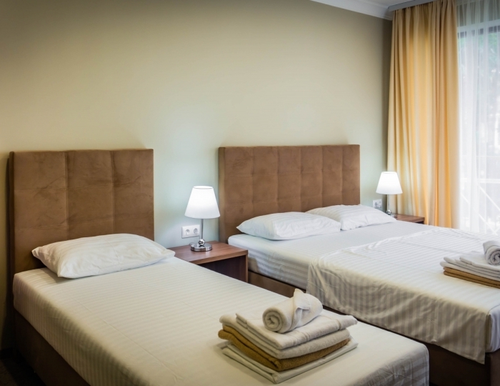 Стандарт 3-местный 1-комнатный, корпус 5 без доп места - Дом отдыха «Нарт» Гагра