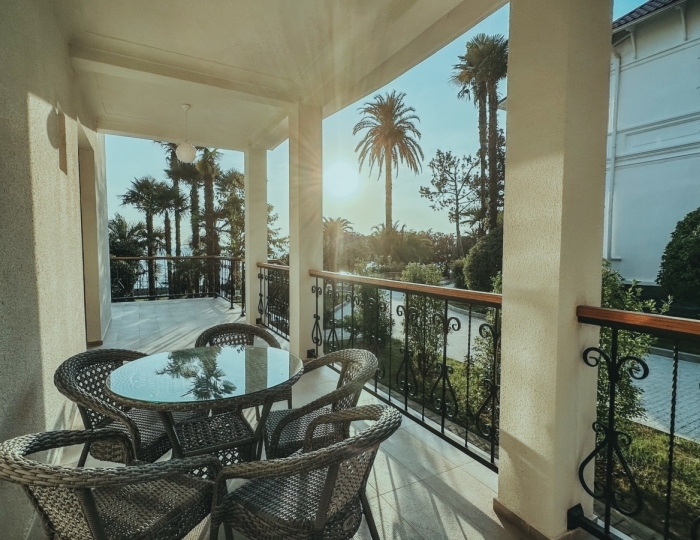 Полулюкс 2-местный 2-комнатный Полулюкс корпус 2,3 - Дом отдыха «Нарт» Гагра