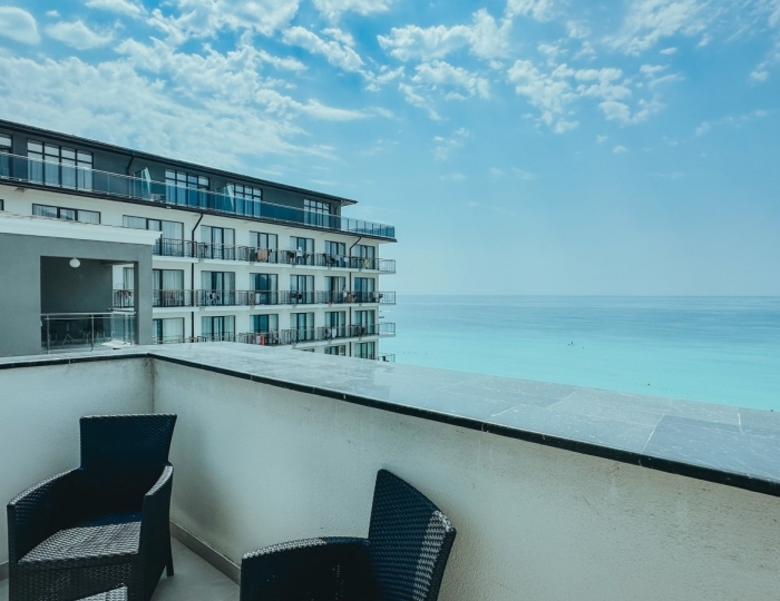 Полулюкс 2-местный вид на море корпус 1 - Дом отдыха «Нарт» Гагра