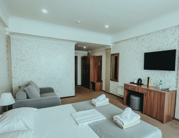 Полулюкс 2-местный вид на море корпус 1 - Дом отдыха «Нарт» Гагра