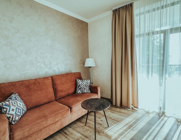 Люкс 2-местный 2-комнатный, вид на море, корпус 3 - Дом отдыха «Нарт» Гагра