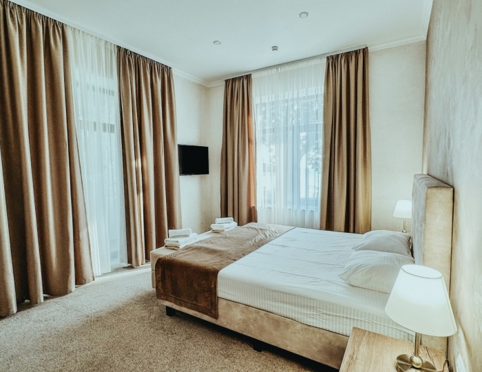 Апартаменты 2-местные 2-комнатные вид на море корпус 1 - Дом отдыха «Нарт» Гагра