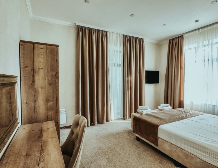 Апартаменты 2-местные 2-комнатные вид на море корпус 1 - Дом отдыха «Нарт» Гагра